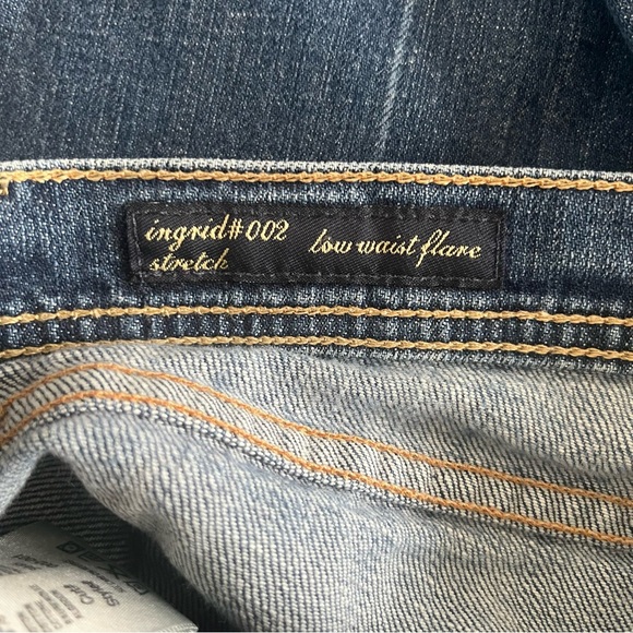 Citizens of Humanity Jerome Dahan Ingrid #002 Low Waist Flare Jeans 26 Y2K Retro - Picture 10 of 15